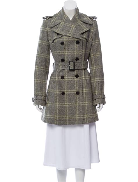 burberry tartan coats|burberry coat with wool collar.